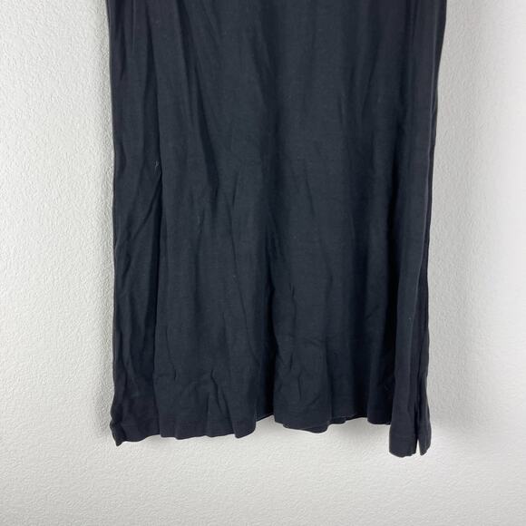 Bryn Walker T-Shirt Dress Womens Medium Black Tencel Blend Short Sleeve Casual - Picture 3 of 11